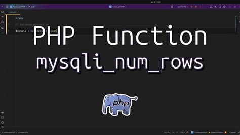 php num_rows|Iba pa.